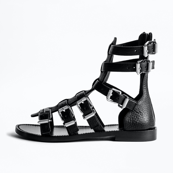 Zadig & Voltaire Capri Crush Gladiator Sandals - Picture 1 of 10